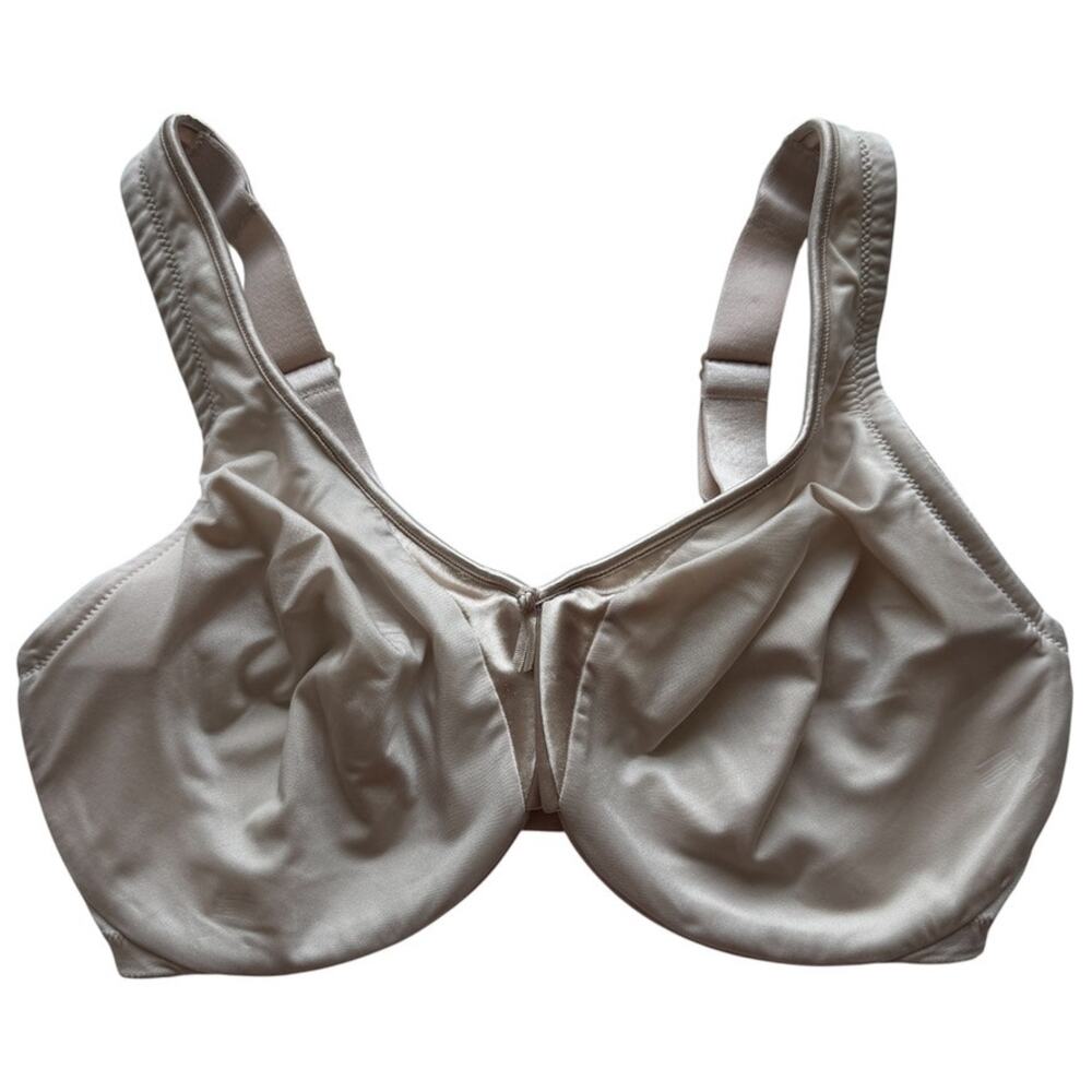 Warner's Signature Support Satin Underwire Full-Coverage Un-Lined Bra Size 36DDD